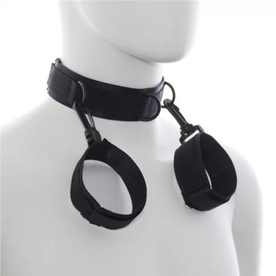 Toyz4Lovers – Csuklók a nyakhoz kötöző készlet