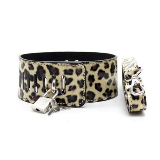 12 részes bondage készlet (leopárd)