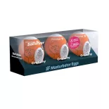 Satisfyer Egg Crunchy mini maszturbátor (3 db-os szett)