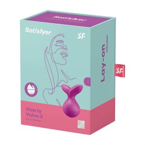 Satisfyer Viva La Vulva 3. vibrációs csikóizgató (lila)