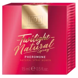   HOT Twilight Natural urakra ható, illatmentes feromonos permet (15 ml)