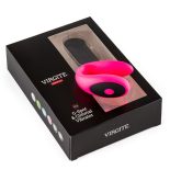   Virgite E12 kétmotoros párvibrátor, távirányítóval (pink)