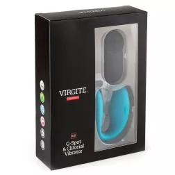   Virgite E12 kétmotoros párvibrátor, távirányítóval (kék).