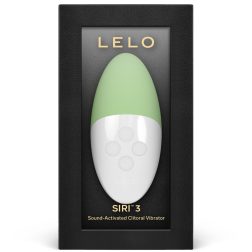 Lelo Siri 3. zenével is vezérelhető vibrátor (zöld).