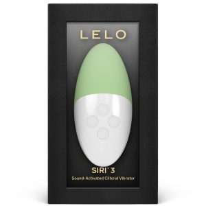Lelo Siri 3. zenével is vezérelhető vibrátor (zöld).
