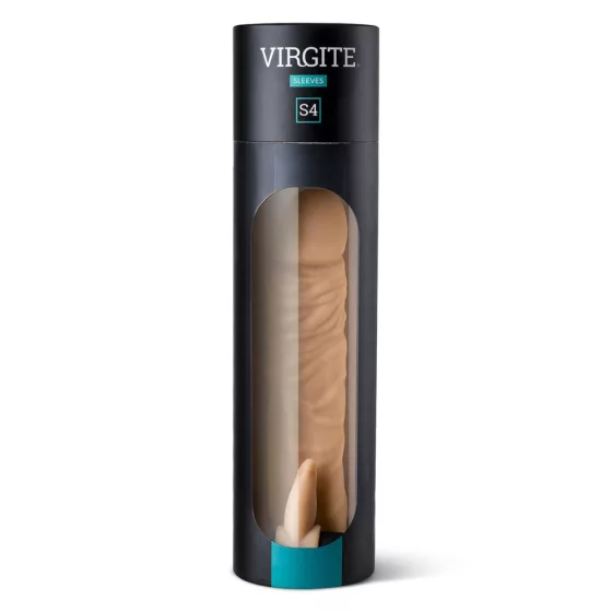 Virgite – S4 pénisztoldó, vibrációval (20 cm).