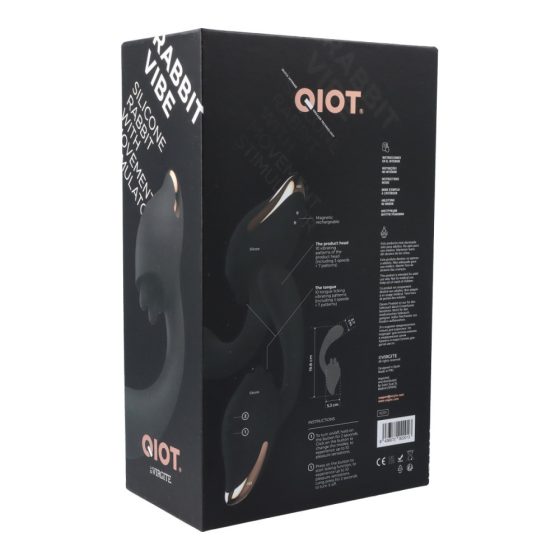 Qiot Model 2. vibrátor, mozgással is dolgozó csiklóággal.