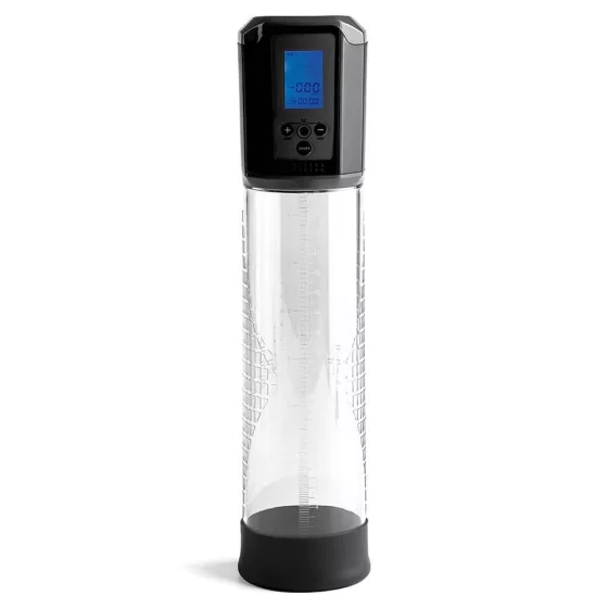 Pump It Up! – automatikus, akkumulátoros péniszpumpa LCD kijelzővel