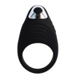   Virgite Essentials akkumulátoros vibrációs péniszgyűrű (fekete)