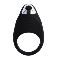   Virgite – Essentials akkumulátoros vibrációs péniszgyűrű (fekete)