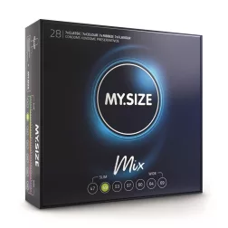  My Size – Mix 49. - 28 db egyedi méretű, vegyes óvszercsomag (49 mm)