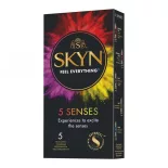 Skyn – 5 Senses latexmentes óvszer válogatás (5 db)