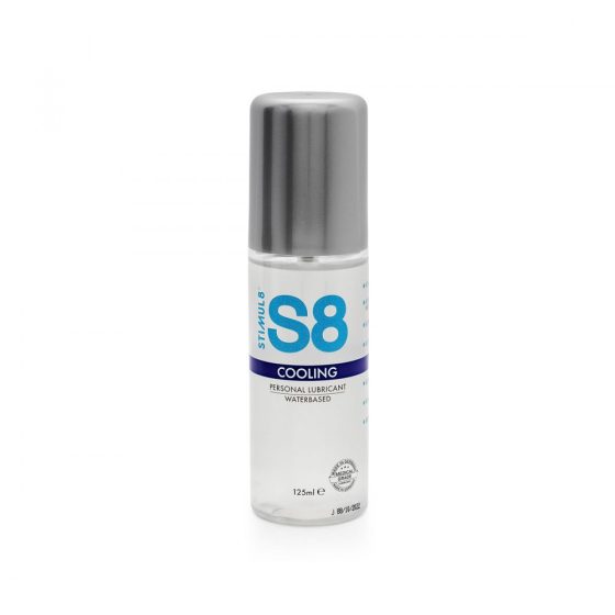 S8 vízbázisú síkosító, hűsítő hatással (125 ml)