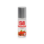 S8 vízbázisú síkosító, eper aromával (125 ml)