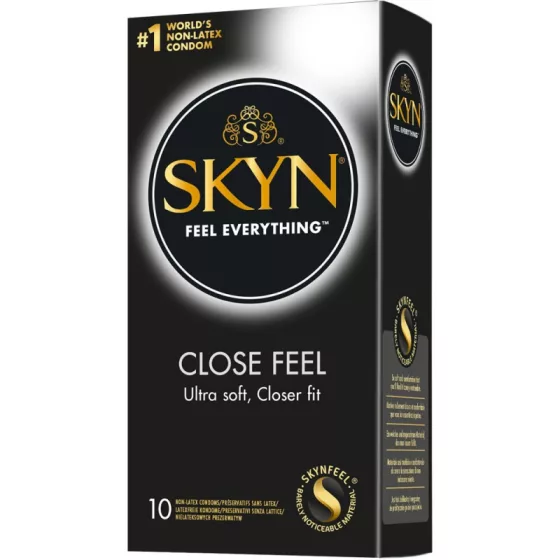 Skyn – Close Feel latexmentes, kisebb méretű óvszer (10 db)