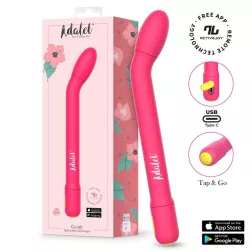 Adalet Gently okos G-pont vibrátor (rózsaszín) (APP-os)