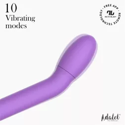 Adalet Gently okos G-pont vibrátor (lila) (APP-os)