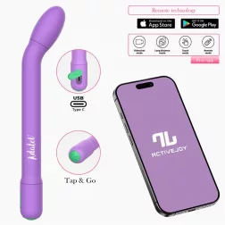 Adalet Gently okos G-pont vibrátor (lila) (APP-os)