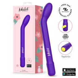 Adalet Gently okos G-pont vibrátor (lila) (APP-os)