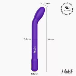 Adalet Gently okos G-pont vibrátor (lila) (APP-os)