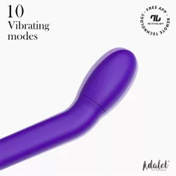 Adalet Gently okos G-pont vibrátor (lila) (APP-os)