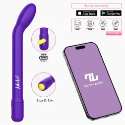 Adalet Gently okos G-pont vibrátor (lila) (APP-os)