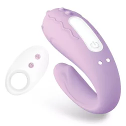 Ünihörn Brightmauve párvibrátor, távirányítóval
