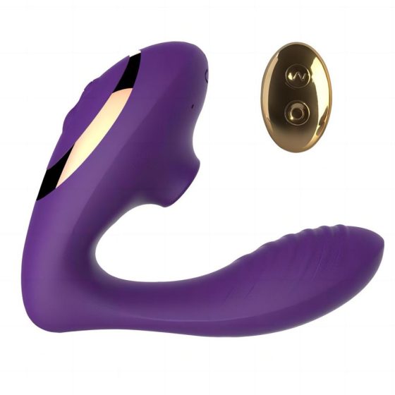 Tracy's Dog OG Pro 2 vibrátor, léghullámos csiklóizgatóval, távirányítóval (lila)