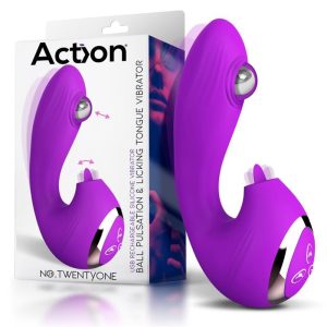 Action No. Twentyone három funkciós vibrátor.