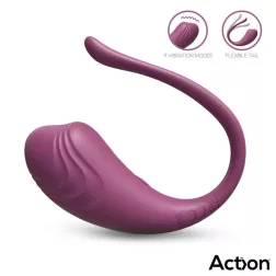   Action – Luvia távirányítható vibrációs tojás (lila)