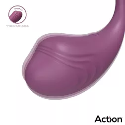   Action – Luvia távirányítható vibrációs tojás (lila)
