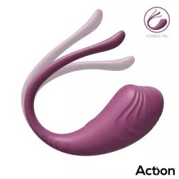   Action – Luvia távirányítható vibrációs tojás (lila)