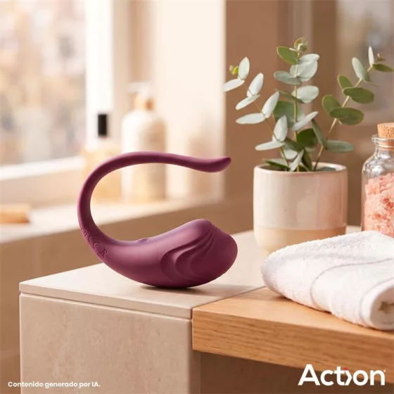 Action – Luvia távirányítható vibrációs tojás (lila)