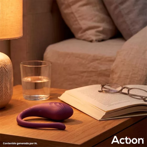 Action – Luvia távirányítható vibrációs tojás (lila)