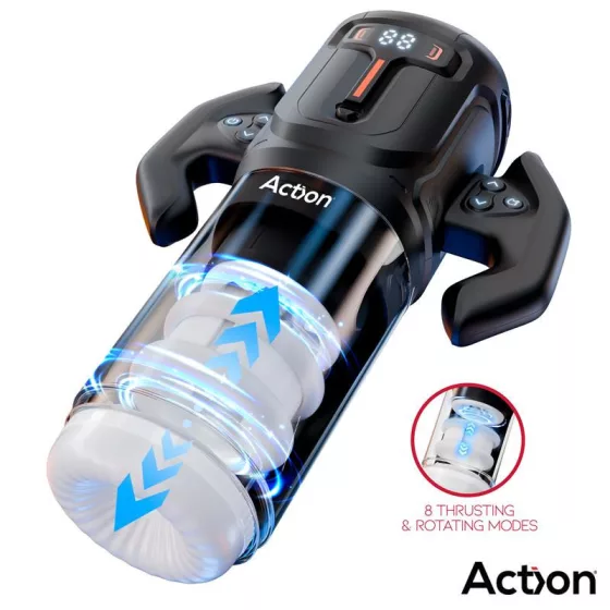 Action – Zyon automata lökő és forgó maszturbátor