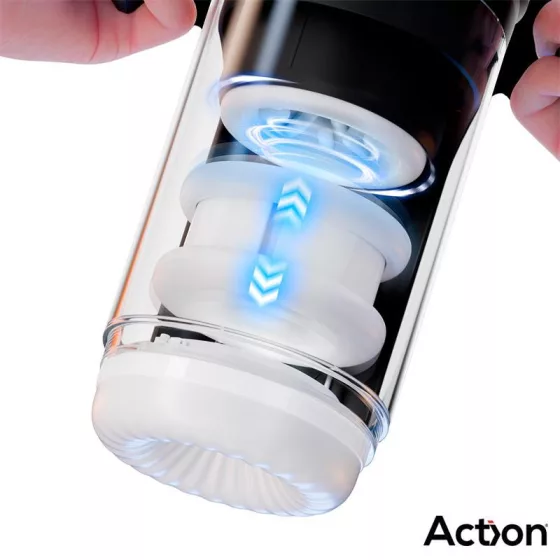 Action – Zyon automata lökő és forgó maszturbátor