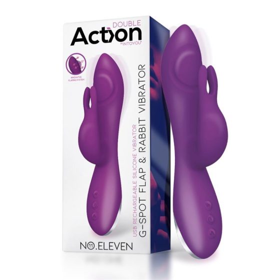 Action No. Eleven klitoriszágas vibrátor, pulzáló fejrésszel