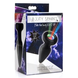   Booty Sparks szilikon fenékdugó, LED világítással (S méret)