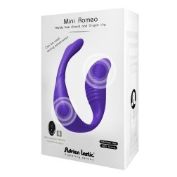 Adrien Lastic Mini Romeo vibrátor, távirányítóval.