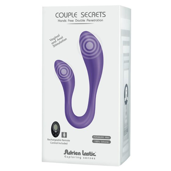 Adrien Lastic Couple Secrets vibrátor, távirányítóval.