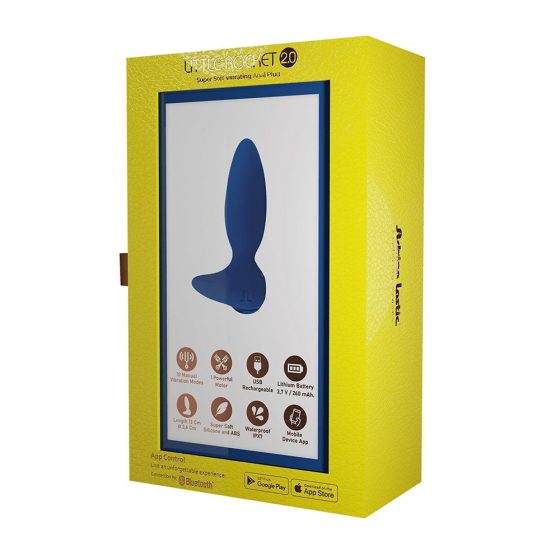 Adrien Lastic Little Rocket 2.0 - okos prosztata vibrátor (kék) (APP-os)