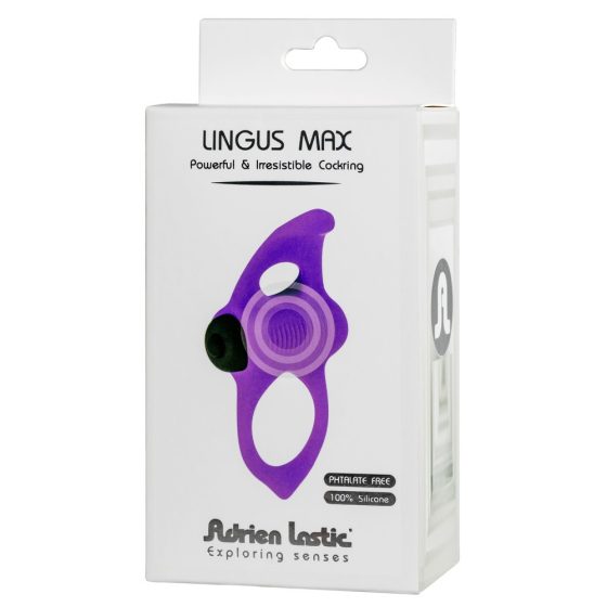 Adrien Lastic Lingus Max vibrációs péniszgyűrű