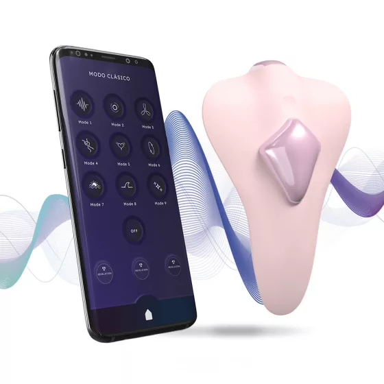 Adrien Lastic alsóba helyezhető, hordható, okos vibrációs csiklóizgató (APP-os)