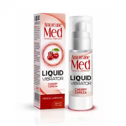   Amoréane – Liquid Vibrator csiklóstimuláló gél hölgyeknek cseresznye illattal (30 ml)