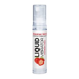   Amoréane Liquid Vibrator stimuláló gél hölgyeknek, eper illattal (10 ml)