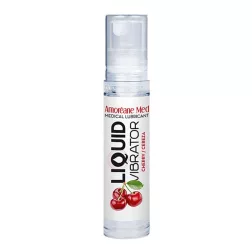   Amoréane Liquid Vibrator - csikló stimuláló gél hölgyeknek, cseresznye illattal (10 ml)