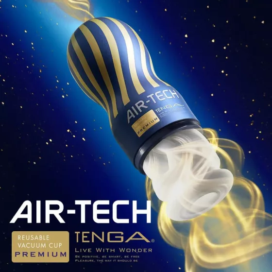 Tenga – Premium Air-Tech Vacuum Cup maszturbátor (átlagos intenzitású)