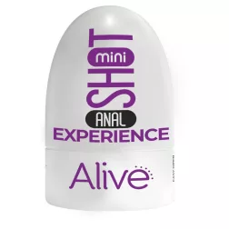   Alive Shot mini maszturbátor, ánusz nyílással (világos bőrszín)