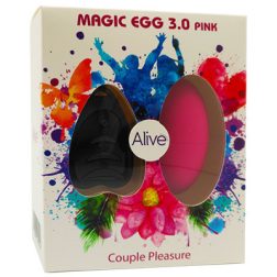  Alive Magic Egg 3.0 vibrációs tojás távirányítóval (rózsaszín)