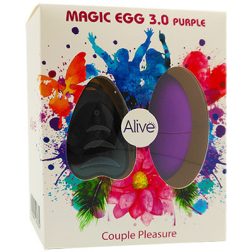   Alive Magic Egg 3.0 vibrációs tojás távirányítóval (lila)